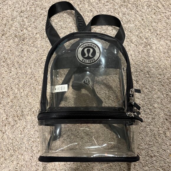 Lululemon Clear Backpack - Picture 1 of 3